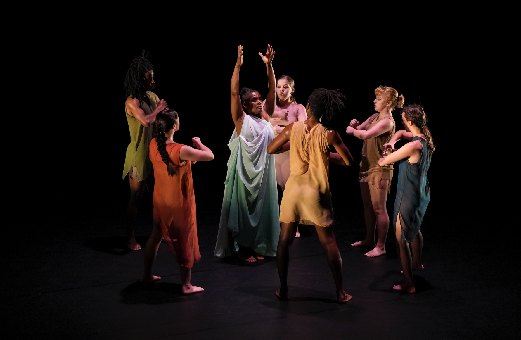 Photo from the dance piece "Crown"
